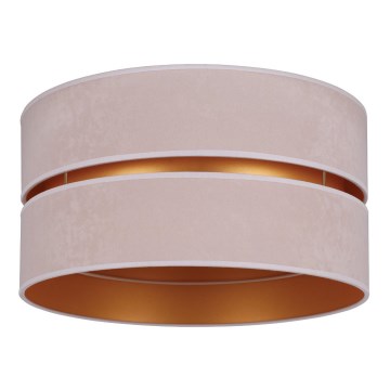 Duolla - Kattovalo DUO 1xE27/15W/230V halkaisija 40 cm beige/kulta
