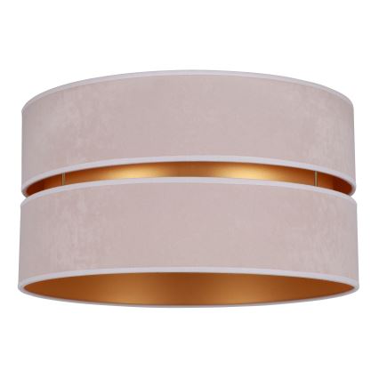 Duolla - Kattovalo DUO 1xE27/15W/230V halkaisija 40 cm beige/kulta