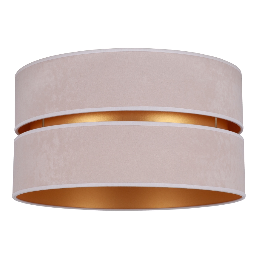 Duolla - Kattovalo DUO 1xE27/15W/230V halkaisija 40 cm beige/kulta