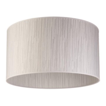 Duolla - Kattovalo ESSEX 1xE27/40W/230V halkaisija 45 cm hopea