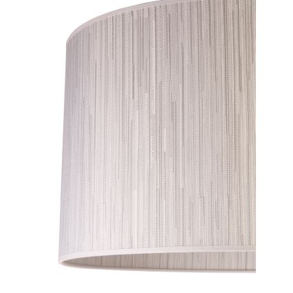 Duolla - Kattovalo ESSEX 1xE27/40W/230V halkaisija 45 cm hopea