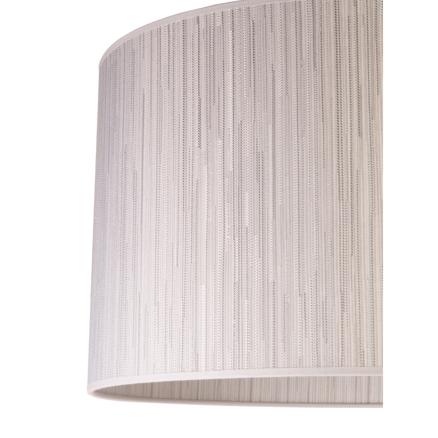 Duolla - Kattovalo ESSEX 1xE27/40W/230V halkaisija 45 cm hopea