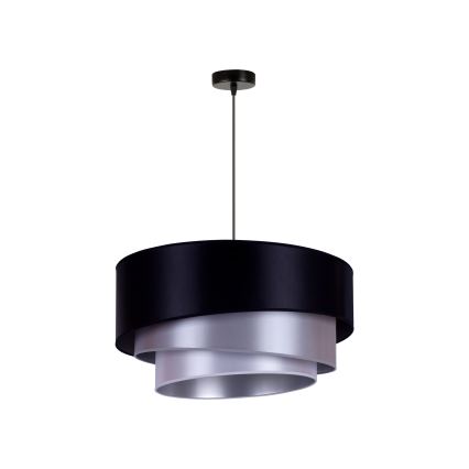 Duolla - Kattovalo TRIO 1xE27/15W/230V halkaisija 60 cm sininen/hopea