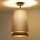 Duolla - Kiinteä kattokruunu BELL SHINY 1xE27/15W/230V halkaisija 25 cm hopea/musta