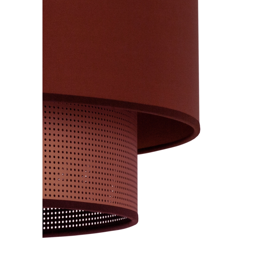 Duolla - Kiinteä kattokruunu COPPER SHINY 1xE27/15W/230V halkaisija 45 cm kupari