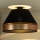 Duolla - Kiinteä kattokruunu COPPER SHINY 1xE27/15W/230V halkaisija 60 cm musta/kupari