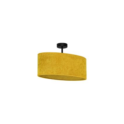 Duolla - Kiinteä kattokruunu OVAL 1xE27/15W/230V ruskea