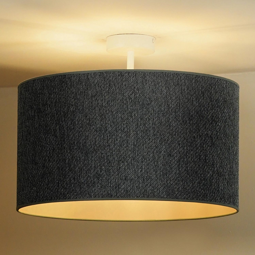 Duolla - Kiinteä kattokruunu ROLLER ECO RECYCLING 1xE27/15W/230V halkaisija 45 cm vihreä