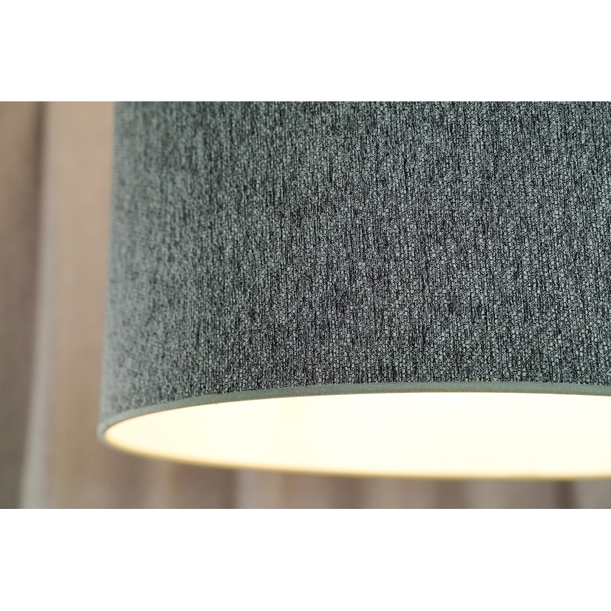 Duolla - Kiinteä kattokruunu ROLLER ECO RECYCLING 1xE27/15W/230V halkaisija 45 cm vihreä