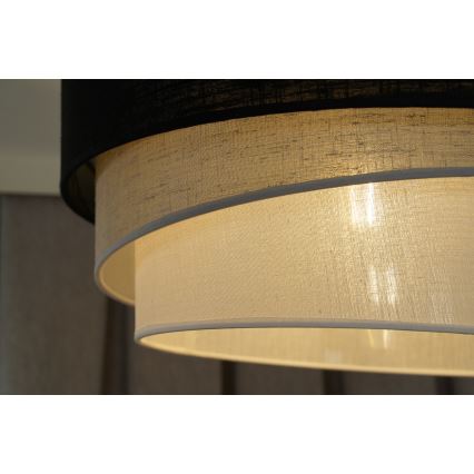 Duolla - Kiinteä kattokruunu TRIO 1xE27/15W/230V halkaisija 45 cm vihreä/harmaa/valkoinen
