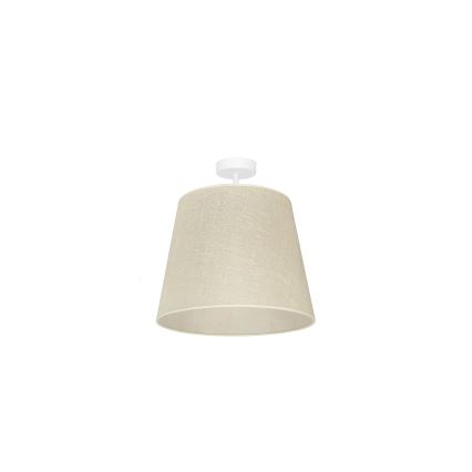 Duolla - Kiinteä kattokruunu YUTE 1xE27/15W/230V halkaisija 38 cm harmaa