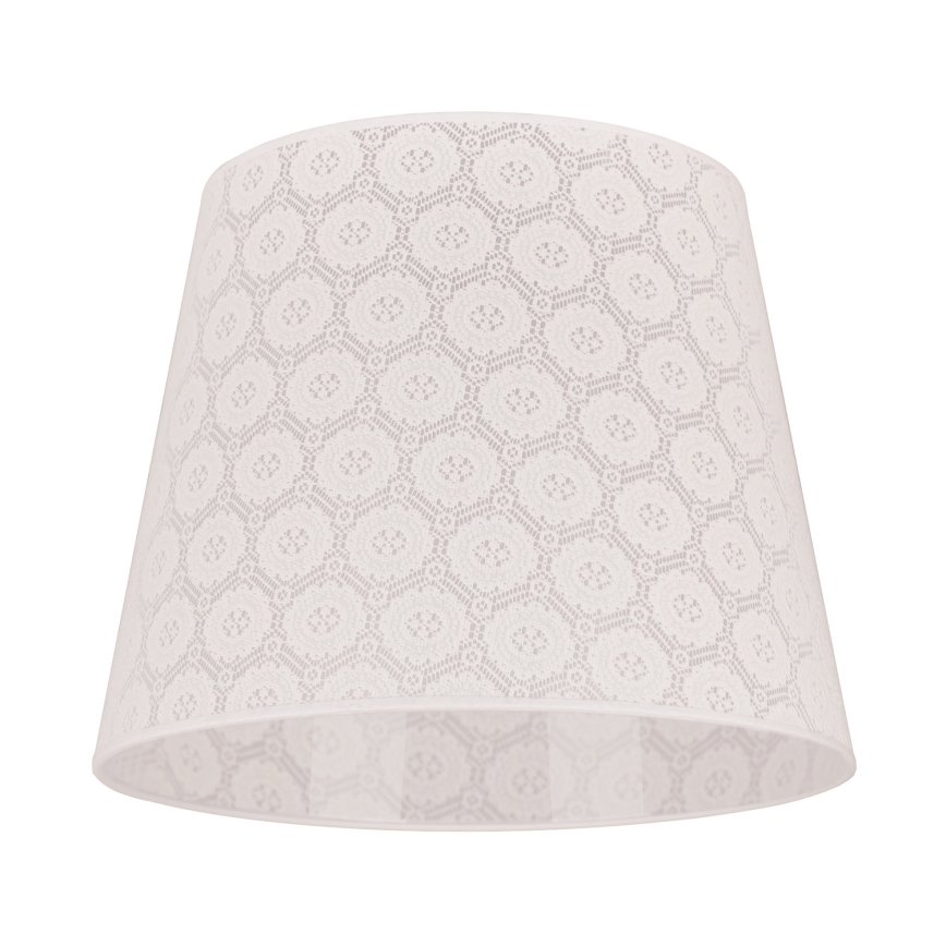 Duolla - Lampunvarjostin kattokruunulle CLASSIC L E27 halkaisija 38 cm valkoinen
