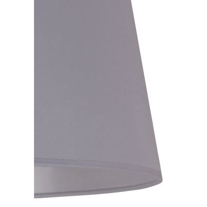 Duolla - Lampunvarjostin lattiavalaisimelle CLASSIC L E27 halkaisija 38 cm harmaa