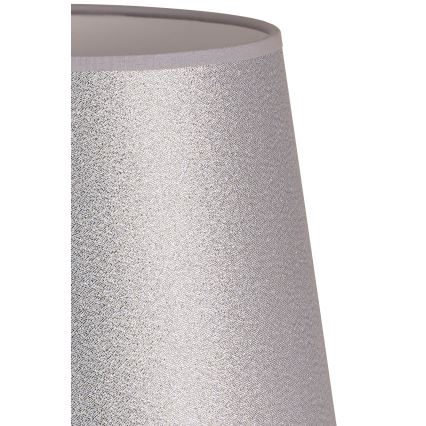 Duolla - Lampunvarjostin pöytävalaisimiin CLASSIC M E27 halkaisija 24 cm hopea
