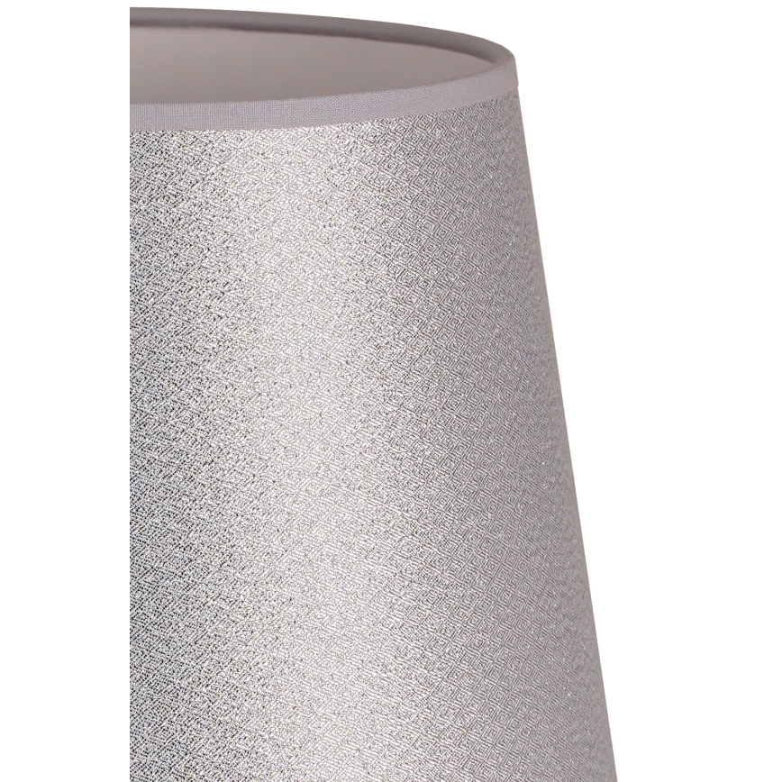Duolla - Lampunvarjostin pöytävalaisimiin CLASSIC M E27 halkaisija 24 cm hopea
