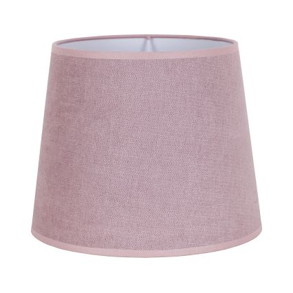 Duolla - Lampunvarjostin pöytävalaisimiin CLASSIC M E27 halkaisija 24 cm vaaleanpunainen