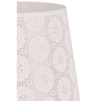 Duolla - Lampunvarjostin pöytävalaisimiin CLASSIC M E27 halkaisija 24 cm valkoinen