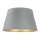 Duolla - Lampunvarjostin pöytävalaisimiin CONE M E27 halkaisija 28 cm harmaa