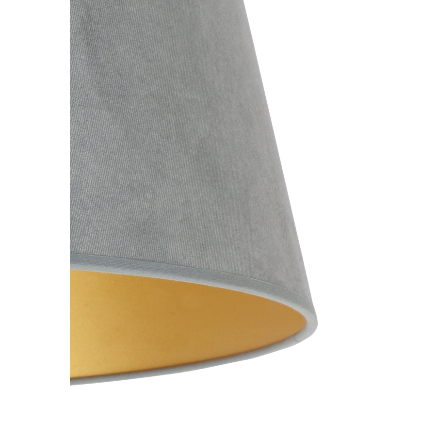 Duolla - Lampunvarjostin pöytävalaisimiin CONE M E27 halkaisija 28 cm harmaa
