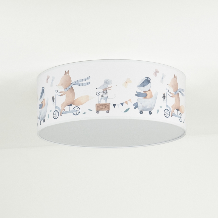 Duolla - Lasten LED-kattovalaisin CORTINA LED/26W/230V halkaisija 40 cm 4000K