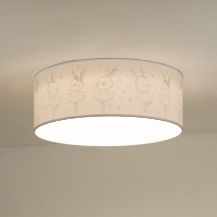 Duolla - Lasten LED-kattovalaisin CORTINA LED/26W/230V halkaisija 40 cm 4000K