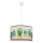 Duolla - Lasten riipuskattokruunu johdossa OWL 1xE27/15W/230V halkaisija 35 cm