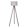 Duolla - Lattialamppu 1xE27/60W/230V halkaisija 44 cm beige/ruskea