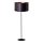Duolla - Lattialamppu CANNES 1xE27/15W/230V halkaisija 45 cm musta/kupari