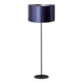 Duolla - Lattialamppu CANNES 1xE27/15W/230V halkaisija 45 cm violetti/hopea/musta