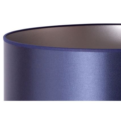 Duolla - Lattialamppu CANNES 1xE27/15W/230V halkaisija 45 cm violetti/hopea/musta