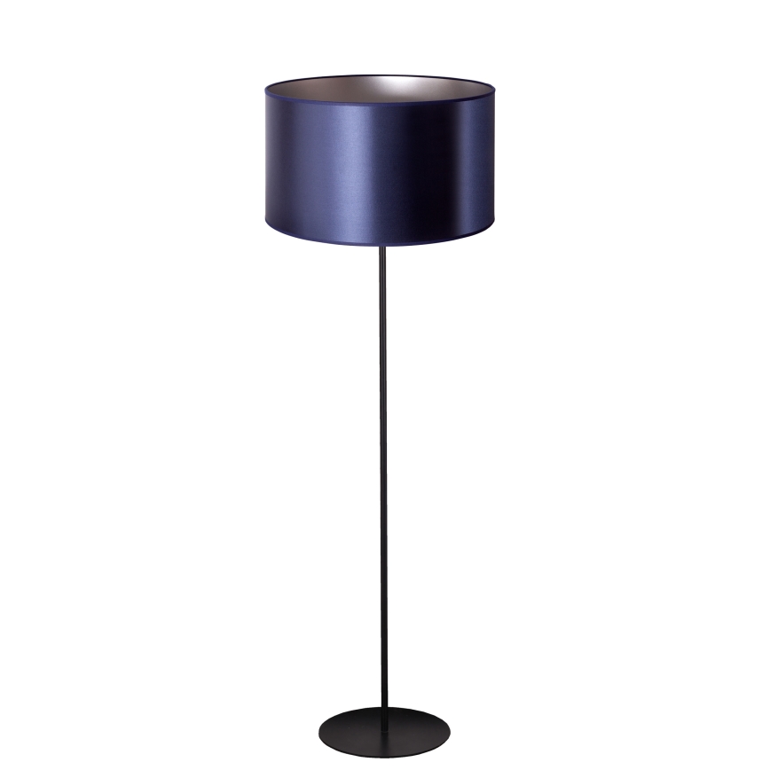 Duolla - Lattialamppu CANNES 1xE27/15W/230V halkaisija 45 cm violetti/hopea/musta