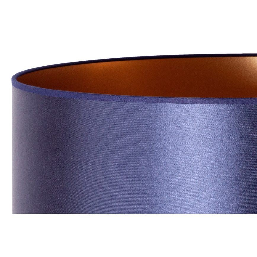 Duolla - Lattialamppu CANNES 1xE27/15W/230V halkaisija 45 cm violetti/kupari/musta