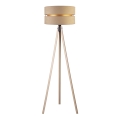 Duolla - Lattialamppu DUO 1xE27/60W/230V halkaisija 44 cm beige