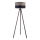 Duolla - Lattialamppu DUO 1xE27/60W/230V halkaisija 44 cm harmaa/sininen/ruskea
