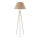Duolla - Lattialamppu ECHO1 1xE27/40W/230V halkaisija 50 cm ruskea