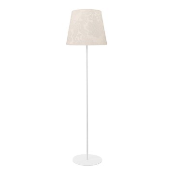 Duolla - Lattialamppu SOPRANO 1xE27/40W/230V halkaisija 38 cm beige