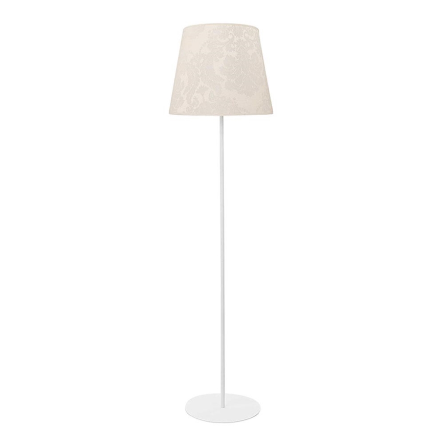 Duolla - Lattialamppu SOPRANO 1xE27/40W/230V halkaisija 38 cm beige