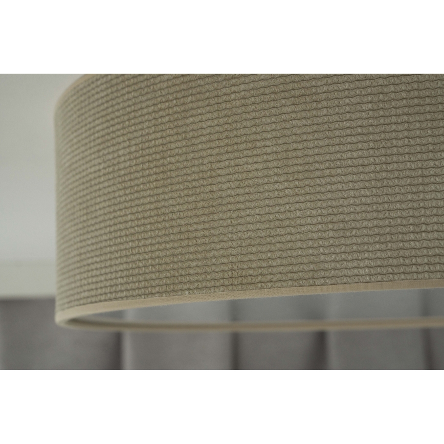 Duolla - LED-kattovalaisin CORTINA LED/26W/230V halkaisija 30 cm 4000K beige