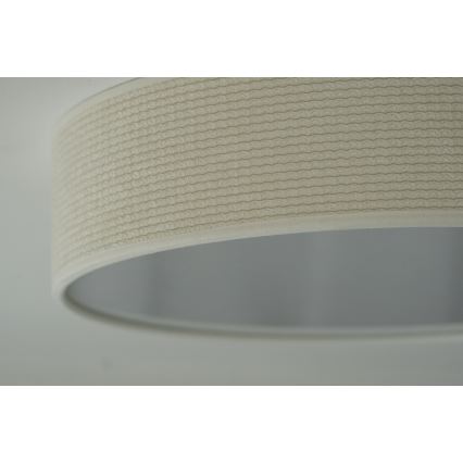 Duolla - LED-kattovalaisin CORTINA LED/26W/230V halkaisija 30 cm 4000K kerma