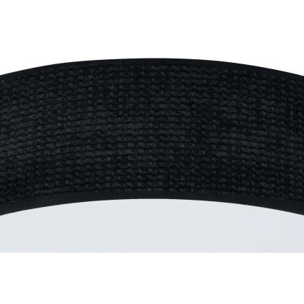Duolla - LED-kattovalaisin CORTINA LED/26W/230V halkaisija 30 cm 4000K musta