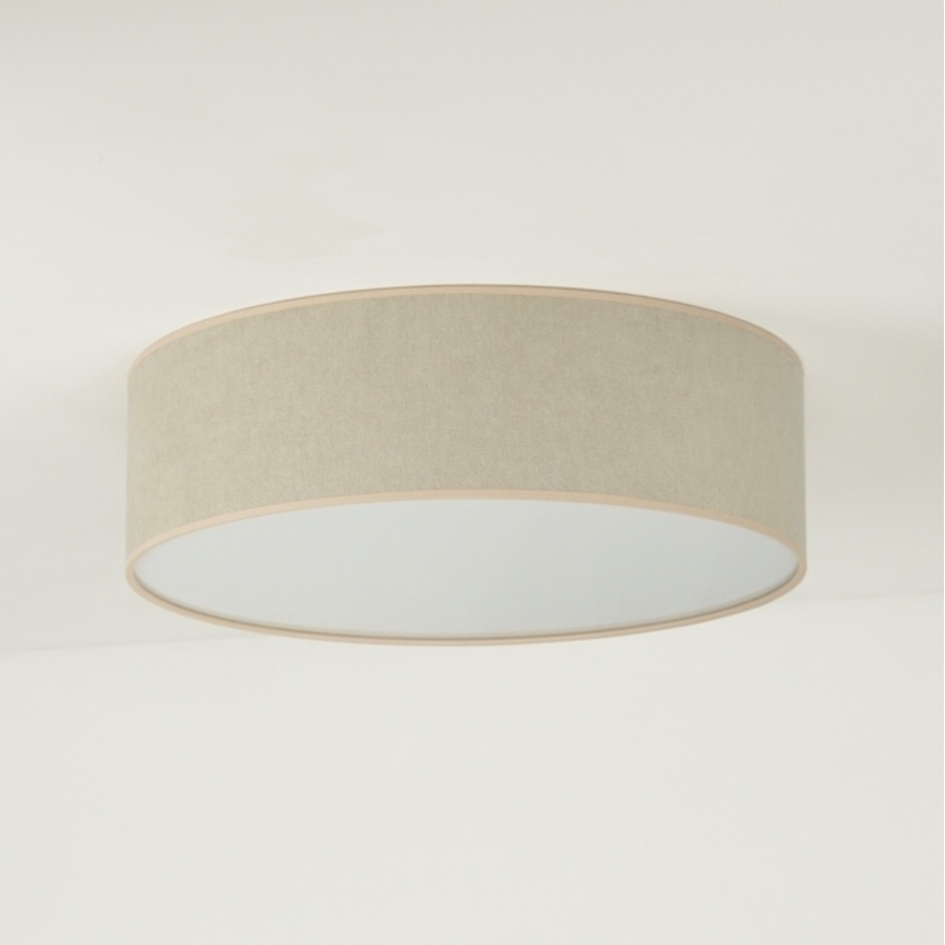 Duolla - LED-kattovalaisin CORTINA LED/26W/230V halkaisija 45 cm 4000K beige