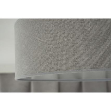 Duolla - LED-kattovalaisin CORTINA LED/26W/230V halkaisija 45 cm 4000K harmaa