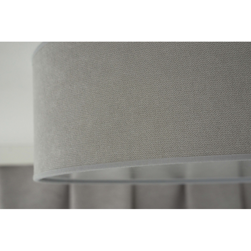 Duolla - LED-kattovalaisin CORTINA LED/26W/230V halkaisija 45 cm 4000K harmaa