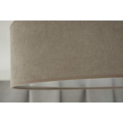 Duolla - LED-kattovalaisin CORTINA LED/26W/230V halkaisija 45 cm 4000K ruskea
