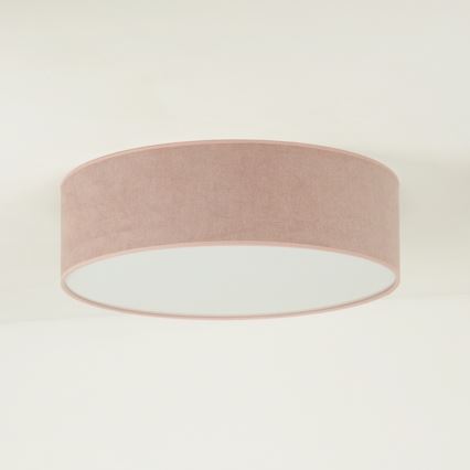 Duolla - LED-kattovalaisin CORTINA LED/26W/230V halkaisija 45 cm 4000K vaaleanpunainen