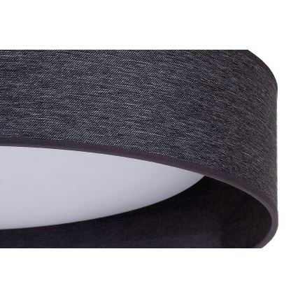 Duolla - LED-kattovalaisin ROLLER LED/24W/230V halkaisija 45 cm antrasiitti