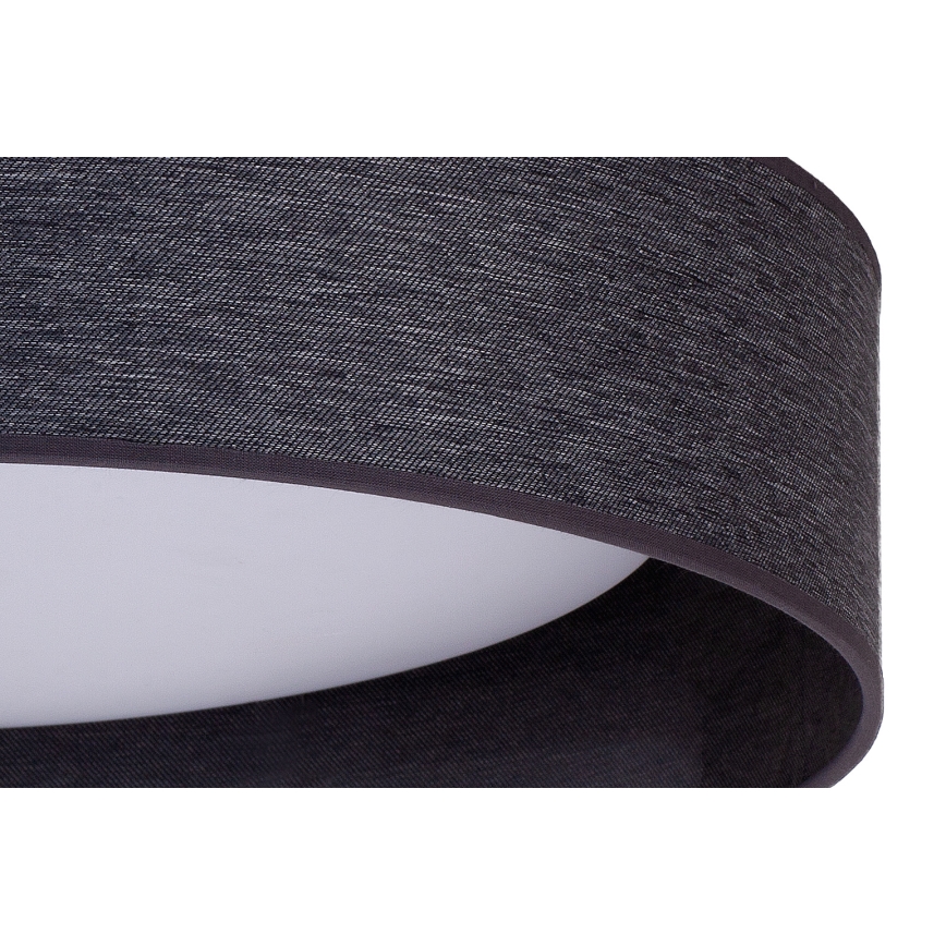 Duolla - LED-kattovalaisin ROLLER LED/24W/230V halkaisija 45 cm antrasiitti