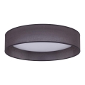Duolla - LED-kattovalaisin ROLLER LED/24W/230V halkaisija 45 cm antrasiitti