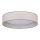Duolla - LED-kattovalaisin ROLLER LED/24W/230V halkaisija 45 cm beige