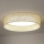Duolla - LED-kattovalaisin ROLLER LED/24W/230V halkaisija 45 cm beige